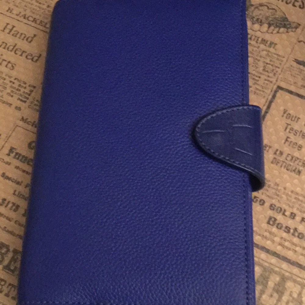 Filofax Personal Calipso Compact Planner in blue